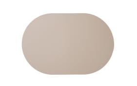 Tischset leather optic, stone, 49,5cm