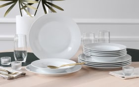 Tafelservice Base, weiß, 12-teilig 