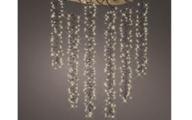 LED Kaskadenbeleuchtung, schwarz/weiß