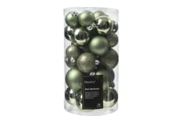 Weihnachtskugel-Set, rosmarin, 6 cm