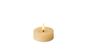 LED Kerze, creme/warmweiß, 5 cm
