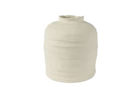 Vase, weiß, 25,5 cm