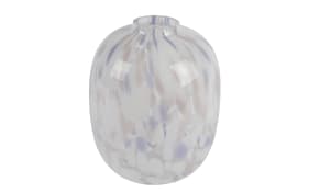 Vase, transparent/mehrfarbig