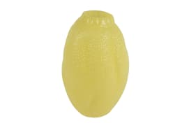Glasvase Zitrone, gelb, 29 cm
