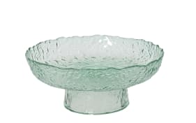 Glasservierplatte, hellgrün, 11,5 cm