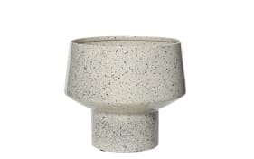 Blumentopf, Eisen, ivory, 16 cm