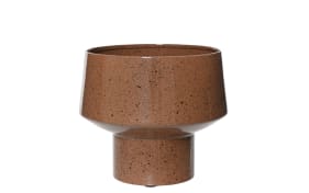 Blumentopf, Eisen, terrabraun, 16 cm