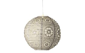 Solar-Laterne, rund, braun, 25 cm
