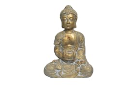 Buddhafigur Everlands, goldfarbig
