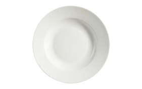 Teller tief Bone China in weiß, 23 cm