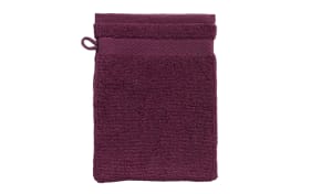Waschhandschuh Casa Nova, beere, 16 x 21 cm