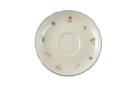Kaffeeuntertasse Marie Luise Streublume in elfenbein, 14,5 cm 