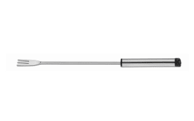 Käsefonduegabel in silber, 6 Stück