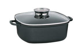 Servierpfanne Kerros aus Aluguss in schwarz, 6 l