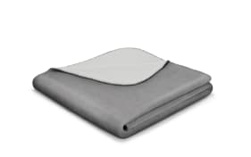 Decke Basic Soft HS , graphit/silber, 150 x 200 cm