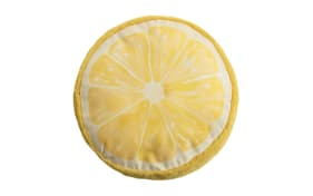 Rundkissen Fruity, gelb, 36 cm