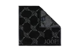 Seifenlappen Classic Cornflower, schwarz, 30 x 30 cm