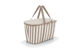 coolerbag, beige/weiß, 44,5 x 24,5 cm