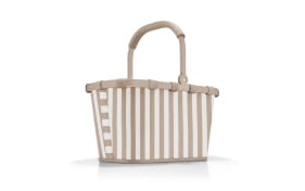 carrybag, beige/weiß, 48 x 29 cm