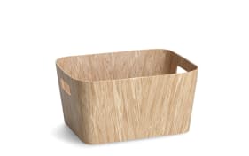 Aufbewahrungsbox in Holzoptik, 30 cm