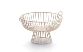 Obstkorb beige, 35 x 30 cm