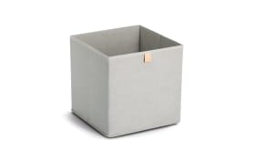 Aufbewahrungsbox Vlies, grau, 32 x 32 cm