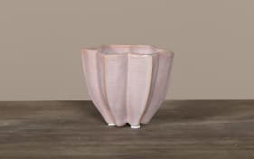 Keramik Vase in pink, 8 cm