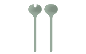 Salatbesteck Silueta, sage, 2-teilig