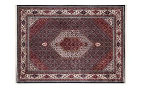 Teppich Seidenwind Bidjar, rot/blau, 200 x 290 cm