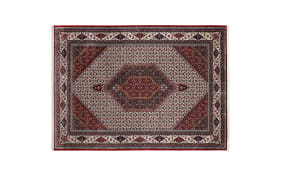 Teppich Seidenwind Bidjar, creme/rot, 160 x 230 cm