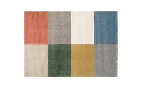 Teppich Kristall Uni, bunt, 160 x 230 cm