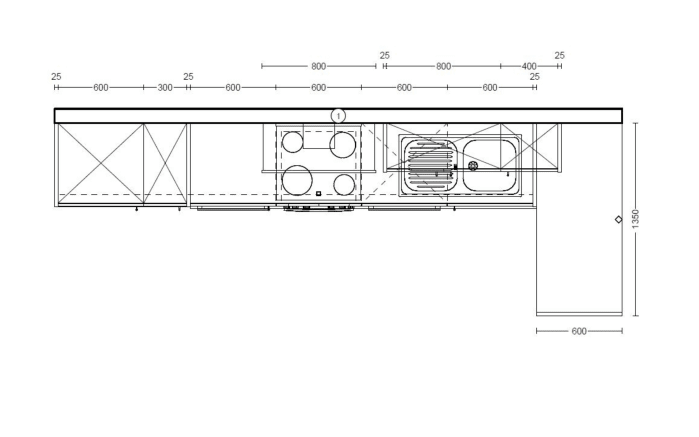 Einbauküche Focus, Lack weiß Ultra-Hochglanz, inkl. Siemens Elektrogeräte-05