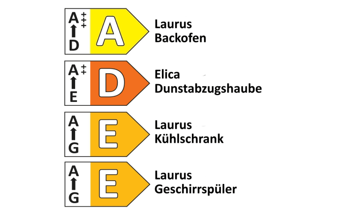 Einbauküche Laser, softmatt weiß, inkl. Elektrogeräte-09