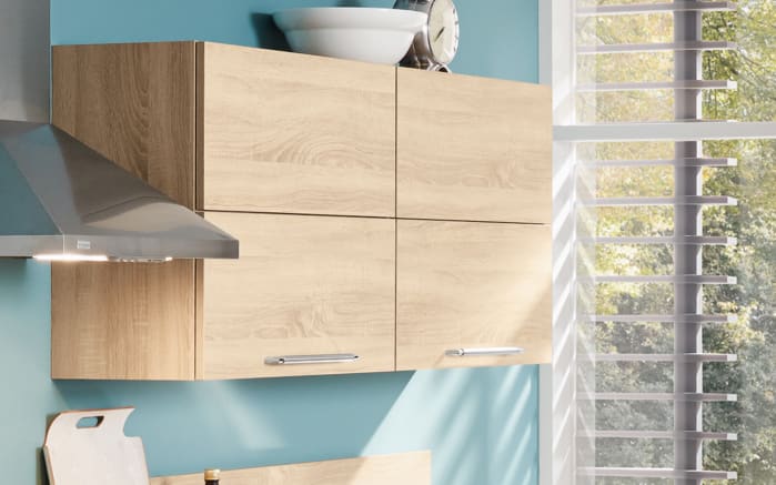 Einbauküche Rosian, Stadum, Weißbeton Nachbildung, inkl. Elektrogeräte-02