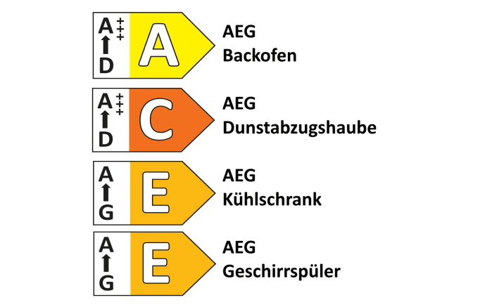 Einbauküche Flash, schiefergrau Hochglanz, inkl. AEG Elektrogeräte -05