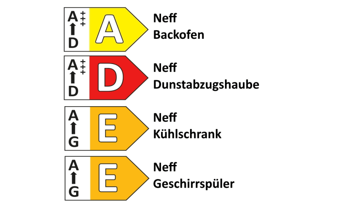 Einbauküche Esilia, sand, inkl. Neff Elektrogeräte-04