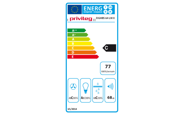 Einbauküche Laser, magnolie, inkl. Privileg Elektrogeräte-09