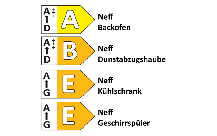 Einbauküche Cascada, steingrau, inkl. Neff Elektrogeräte-05