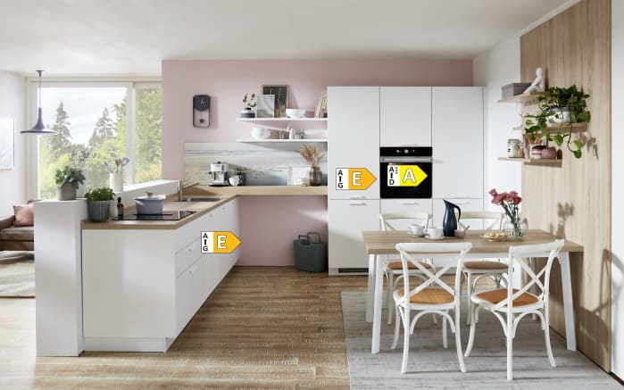 Einbauküche Touch, alpinweiß, inkl. AEG Elektrogeräte-03