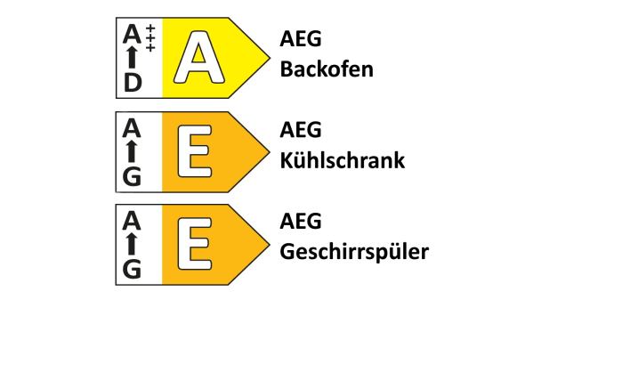 Einbauküche Nordic, weiß/schiefergrau, inkl. AEG Elektrogeräte-03