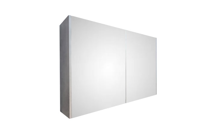 Spiegelschrank Riva, Beton-Nachbildung, inkl. LED-Beleuchtung-01