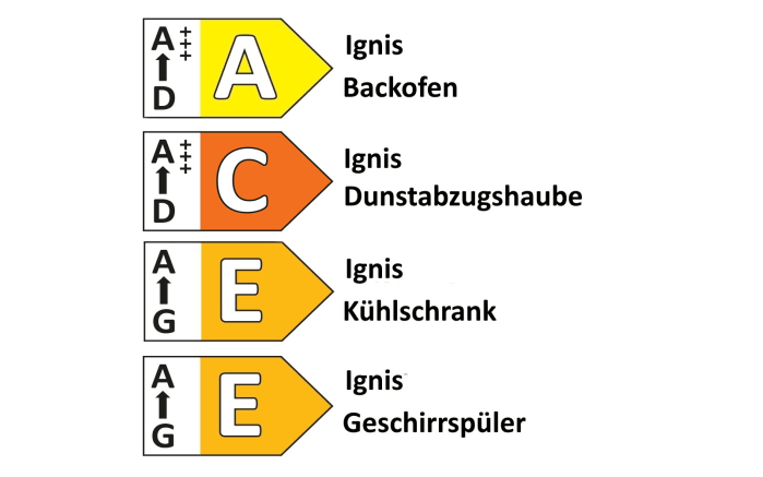 Einbauküche Stana/Plamos, magnolia Hochglanz, inkl. Elektrogeräte-05