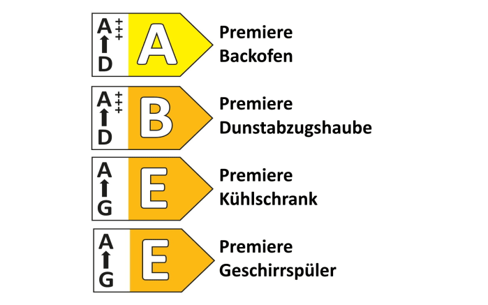 Einbauküche Laser brillant/Tornoto, perlgrau, inkl. Elektrogeräte-04