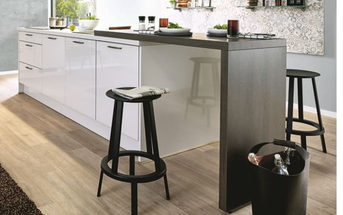 Einbauküche Perfect Brillant, Hochglanz satin, inkl. Privileg Elektrogeräte-03