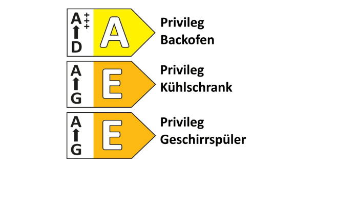 Einbauküche Perfect brillant, crema magnolia, inkl. Privileg Elektrogeräte-05