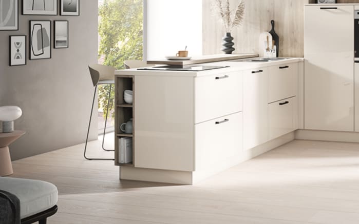 Einbauküche Perfect brillant, crema magnolia, inkl. Siemens Elektrogeräte-03