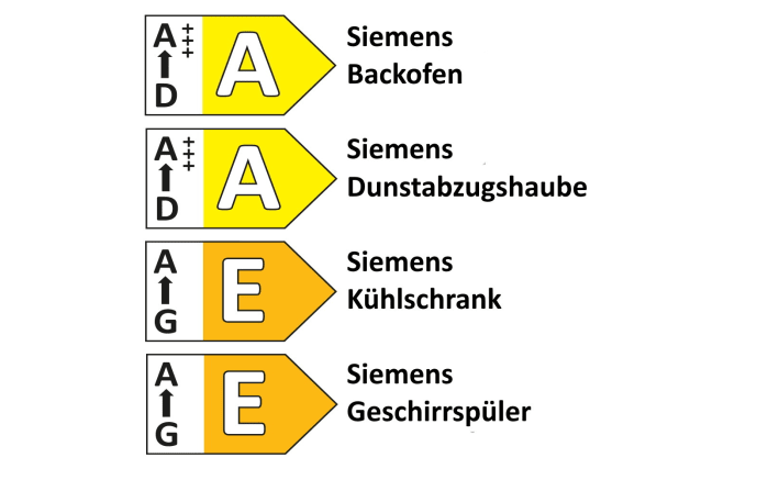 Einbauküche Roma, graphit matt, inkl. Siemens Elektrogeräte-06