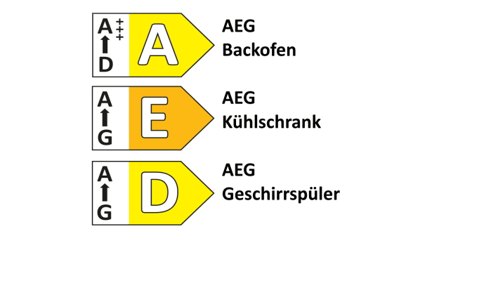 Einbauküche Uno, polarweiß, inkl. AEG Elektrogeräte-05