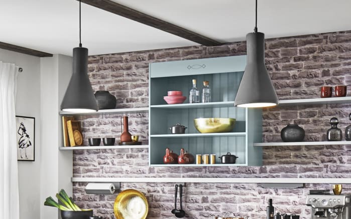 Einbauküche Bristol, Eukalyptus Esche Lack, inkl. Miele Elektrogeräte-03