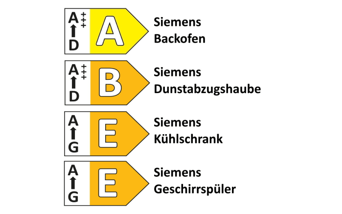 Einbauküche Uno, satin, inkl. Siemens Elektrogeräte-05